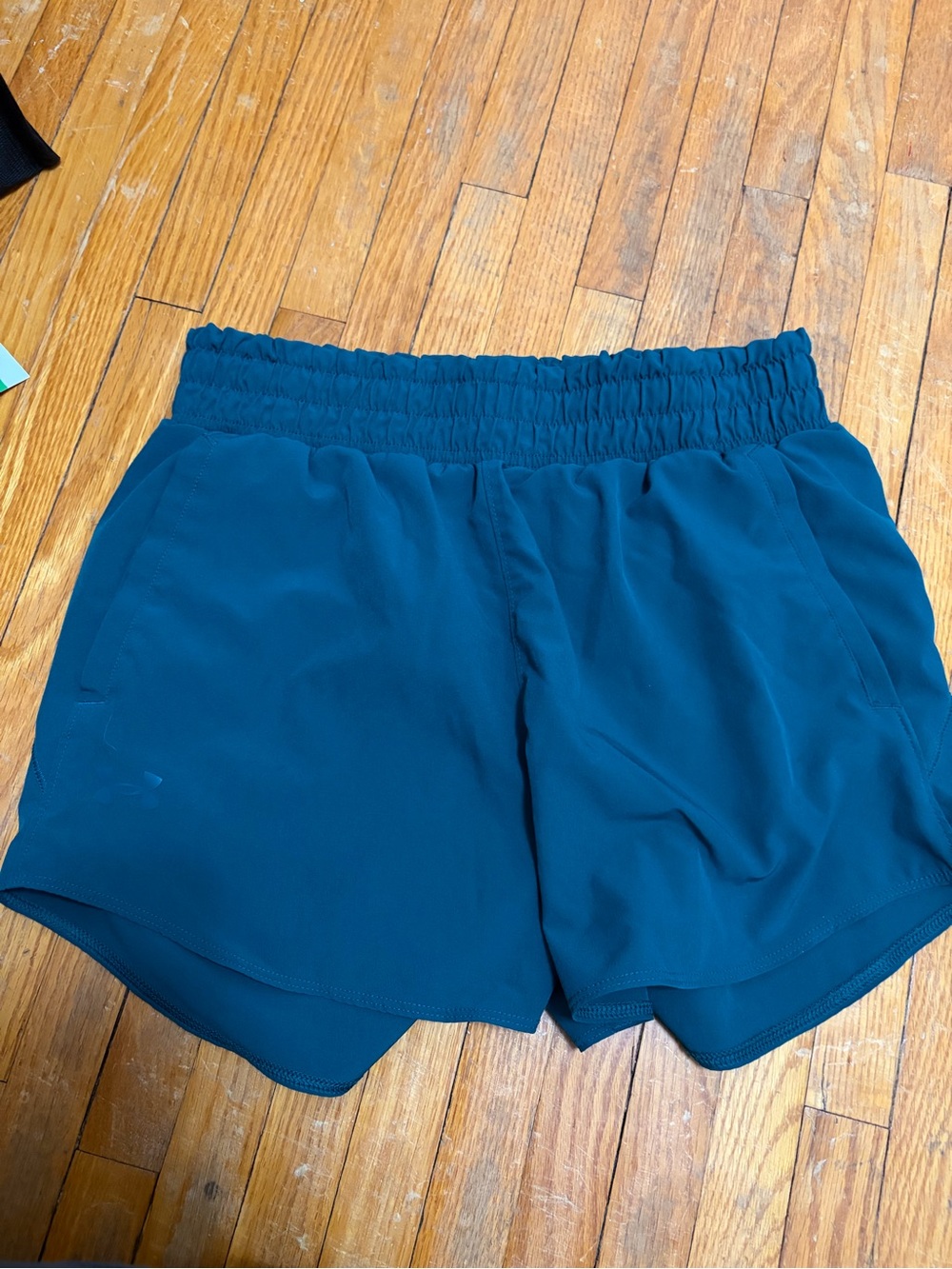 Under Armour Teal Athletic Shorts with Elastic Waist